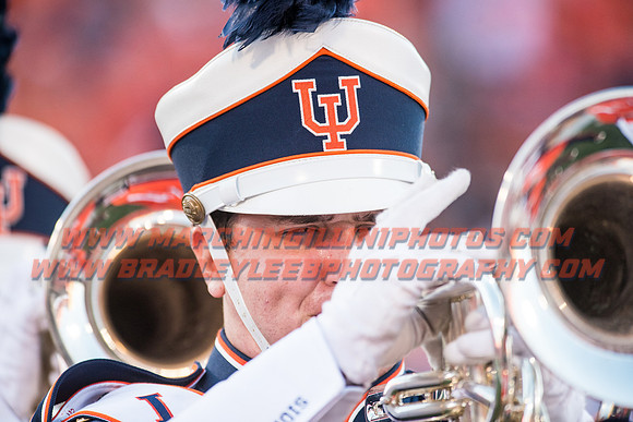 North Carolina at Illinois Fighting Illini, Saturday, September 10, 2016 - Marching Illini Photos