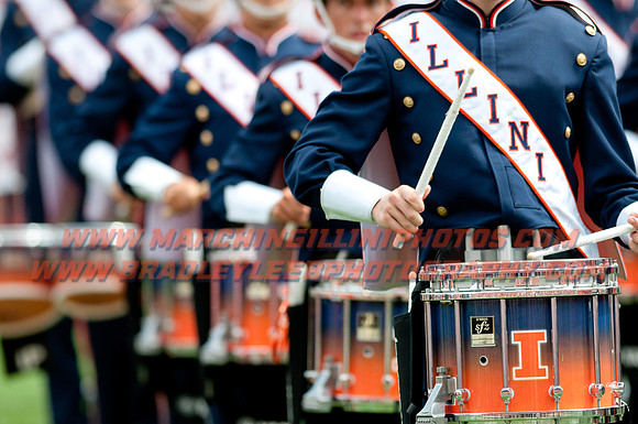 Youngstown State at Illinois, Saturday, August 30, 2014 - Marching Illini Photos