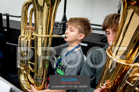 2025 All-Illinois Junior Band January 17-18, 2025