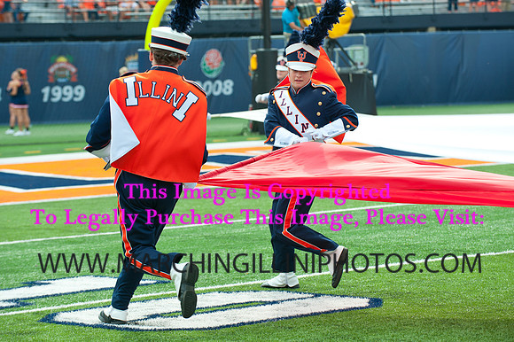 Texas State at Illinois, Saturday, September 20, 2014 - Marching Illini Photos