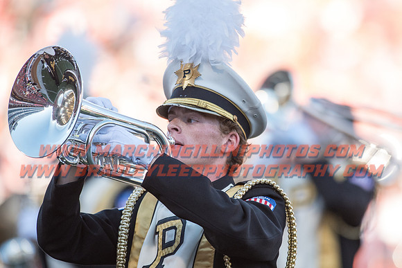 Purdue Boilermakers at Illinois Fighting Illini, Saturday, October 8, 2016 - Marching Illini Photos