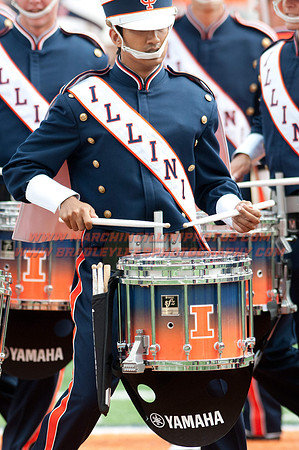 Youngstown State at Illinois, Saturday, August 30, 2014 - Marching Illini Photos
