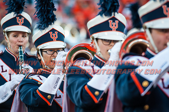 North Carolina at Illinois Fighting Illini, Saturday, September 10, 2016 - Marching Illini Photos
