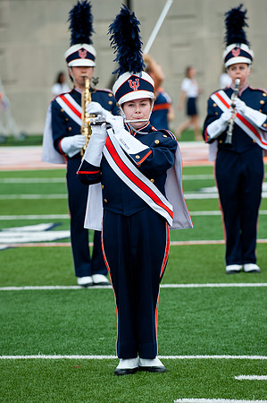 Southern Illinois University Salukis at Illinois Fighting Illini, Saturday, August 31, 2013 - Marching Illini Photos