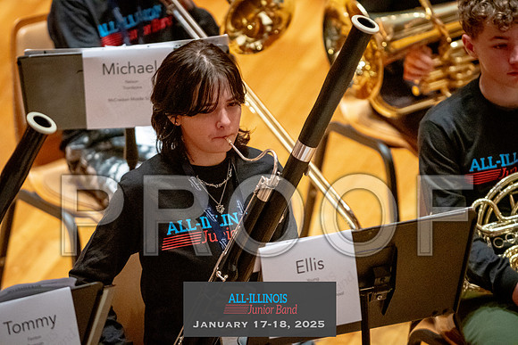 2025 All-Illinois Junior Band January 17-18, 2025