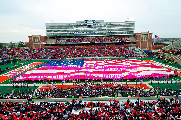 Ohio State Buckeyes at Illinois Fighting Illini, Saturday, November 16, 2013 - Marching Illini Photos