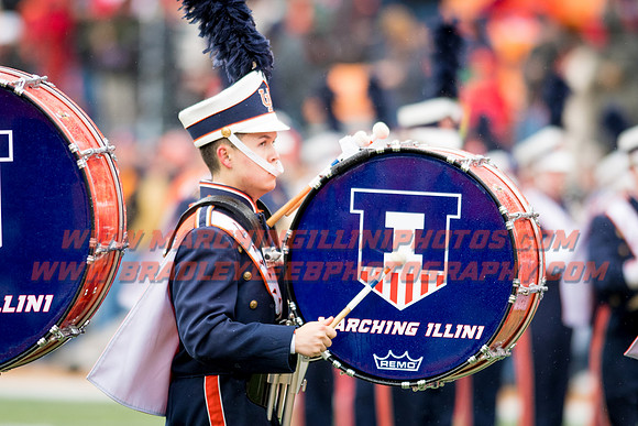 Wisconsin Badgers at Illinois Fighting Illini, Saturday, October 28, 2017 - Marching Illini Photos