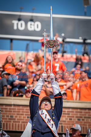 Rutgers Scarlett Knights at Illinois Fighting Illini, Saturday, October 14, 2017 - Marching Illini Photos