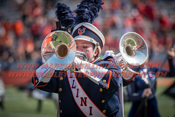 Rutgers Scarlett Knights at Illinois Fighting Illini, Saturday, October 14, 2017 - Marching Illini Photos