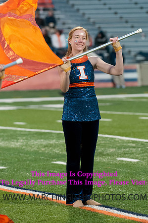 Northwestern Wildcats at Illinois Fighting Illini, Saturday, November 30, 2013 - Marching Illini Photos