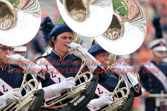 Youngstown State at Illinois, Saturday, August 30, 2014 - Marching Illini Photos