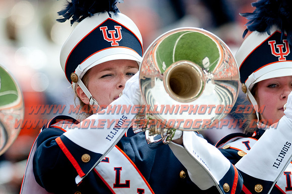 Youngstown State at Illinois, Saturday, August 30, 2014 - Marching Illini Photos