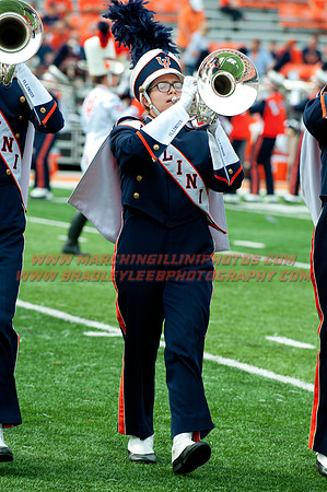 Texas State at Illinois, Saturday, September 20, 2014 - Marching Illini Photos