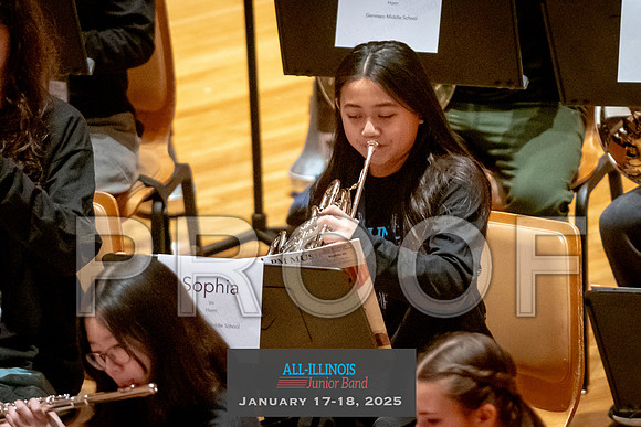 2025 All-Illinois Junior Band January 17-18, 2025