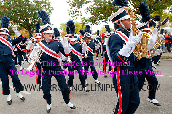 Michigan State Spartans at Illinois Fighting Illini, Saturday, October 26, 2013 - Marching Illini Photos
