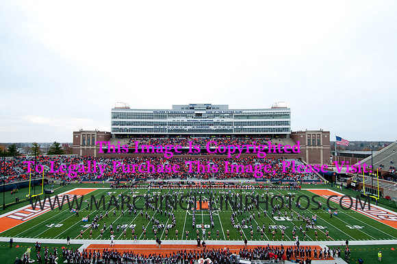 Ohio State Buckeyes at Illinois Fighting Illini, Saturday, November 16, 2013 - Marching Illini Photos