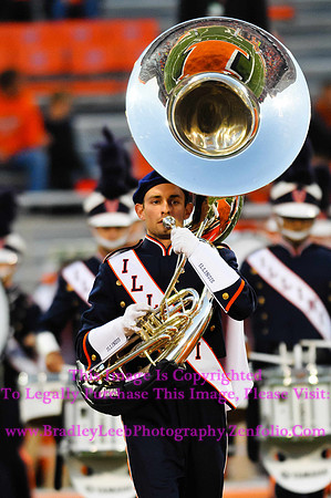 Marching Illini - Louisiana Tech Bulldogs at Illinois Fighting Illini