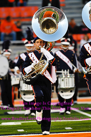 Marching Illini - Louisiana Tech Bulldogs at Illinois Fighting Illini