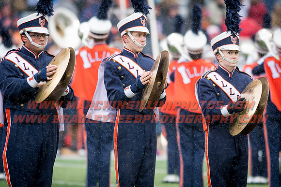 Wisconsin Badgers at Illinois Fighting Illini, Saturday, October 28, 2017 - Marching Illini Photos