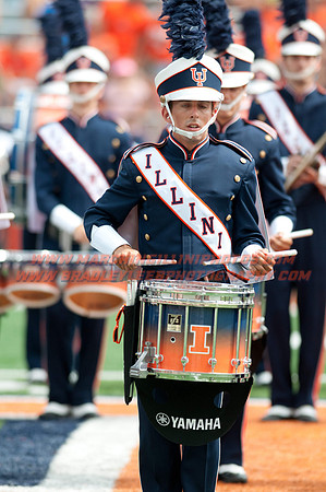 Youngstown State at Illinois, Saturday, August 30, 2014 - Marching Illini Photos
