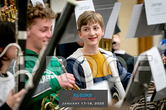 2025 All-Illinois Junior Band January 17-18, 2025