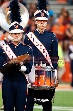 Texas State at Illinois, Saturday, September 20, 2014 - Marching Illini Photos