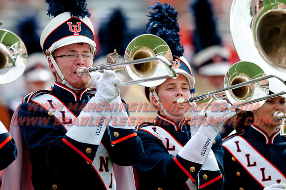 Youngstown State at Illinois, Saturday, August 30, 2014 - Marching Illini Photos