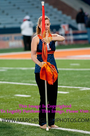 Northwestern Wildcats at Illinois Fighting Illini, Saturday, November 30, 2013 - Marching Illini Photos