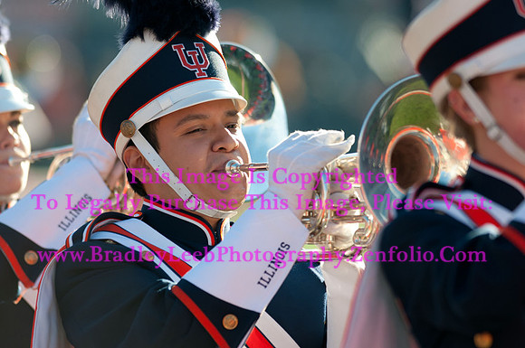 Purdue Boilermakers at Illinois Fighting Illini, Marching Illini, Nov 17, 2012