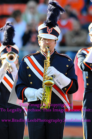 Minnesota Golden Gophers at Illinois Fighting Illini, Marching Illini, Nov 10, 2012