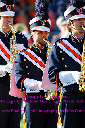 Minnesota Golden Gophers at Illinois Fighting Illini, Marching Illini, Nov 10, 2012