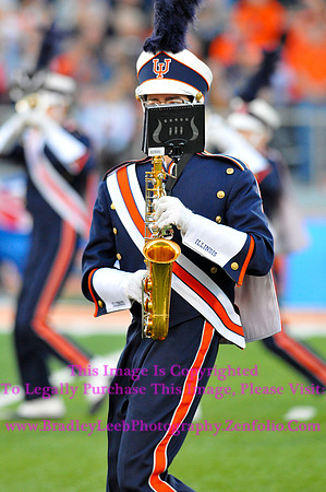 Minnesota Golden Gophers at Illinois Fighting Illini, Marching Illini, Nov 10, 2012