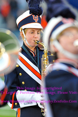 Minnesota Golden Gophers at Illinois Fighting Illini, Marching Illini, Nov 10, 2012