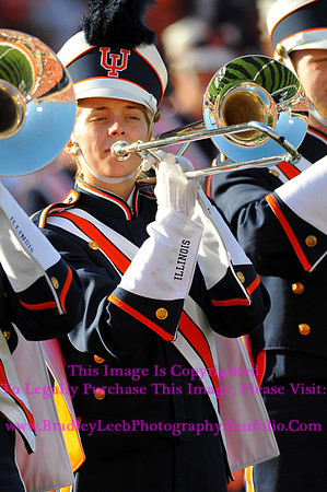 Minnesota Golden Gophers at Illinois Fighting Illini, Marching Illini, Nov 10, 2012