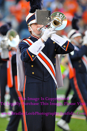 Minnesota Golden Gophers at Illinois Fighting Illini, Marching Illini, Nov 10, 2012