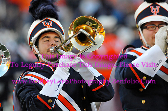 Minnesota Golden Gophers at Illinois Fighting Illini, Marching Illini, Nov 10, 2012