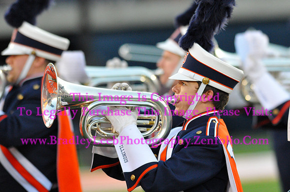 Minnesota Golden Gophers at Illinois Fighting Illini, Marching Illini, Nov 10, 2012