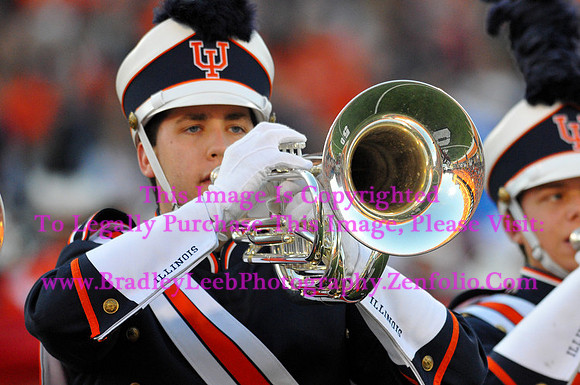 Minnesota Golden Gophers at Illinois Fighting Illini, Marching Illini, Nov 10, 2012