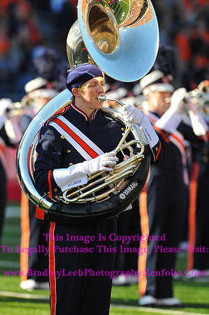 Minnesota Golden Gophers at Illinois Fighting Illini, Marching Illini, Nov 10, 2012