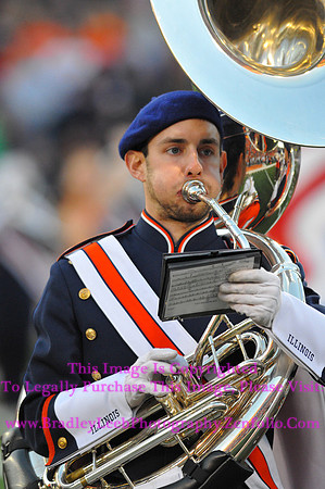 Minnesota Golden Gophers at Illinois Fighting Illini, Marching Illini, Nov 10, 2012