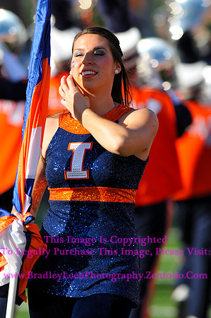 Minnesota Golden Gophers at Illinois Fighting Illini, Marching Illini, Nov 10, 2012