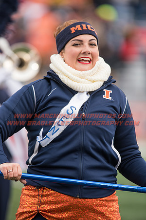 Iowa at Illinois, Saturday, November 19, 2016 - Marching Illini Photos