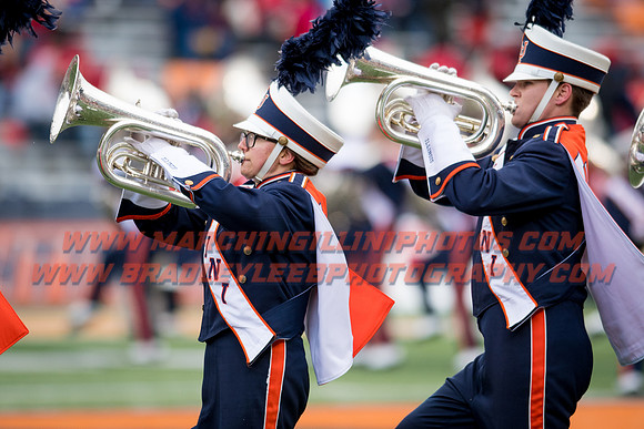 Wisconsin Badgers at Illinois Fighting Illini, Saturday, October 28, 2017 - Marching Illini Photos