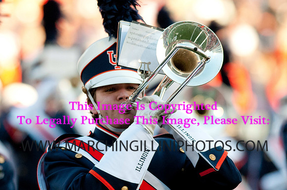 Michigan State Spartans at Illinois Fighting Illini, Saturday, October 26, 2013 - Marching Illini Photos
