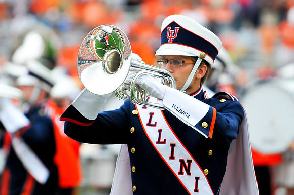NCAA Football: Western Michigan at Illinois