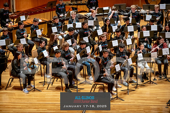 2025 All-Illinois Junior Band January 17-18, 2025