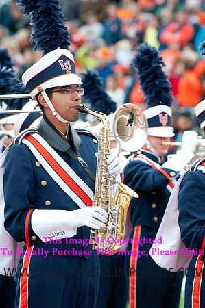 Michigan State Spartans at Illinois Fighting Illini, Saturday, October 26, 2013 - Marching Illini Photos