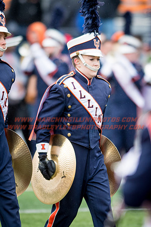 Wisconsin Badgers at Illinois Fighting Illini, Saturday, October 28, 2017 - Marching Illini Photos