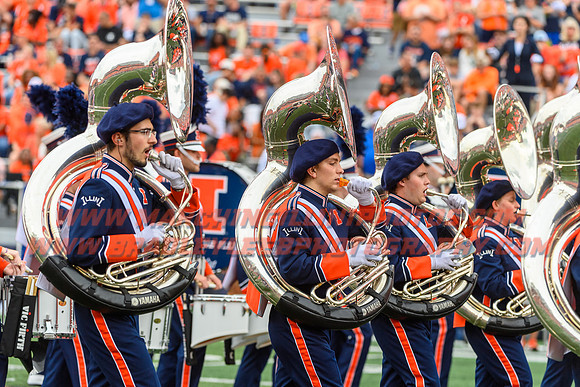 Penn State at Illinois Fighting Illini, Saturday, Sept. 16, 2023- Marching Illini Photos