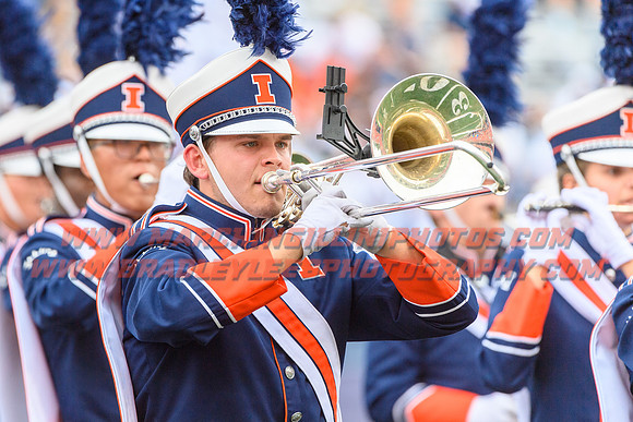 Penn State at Illinois Fighting Illini, Saturday, Sept. 16, 2023- Marching Illini Photos
